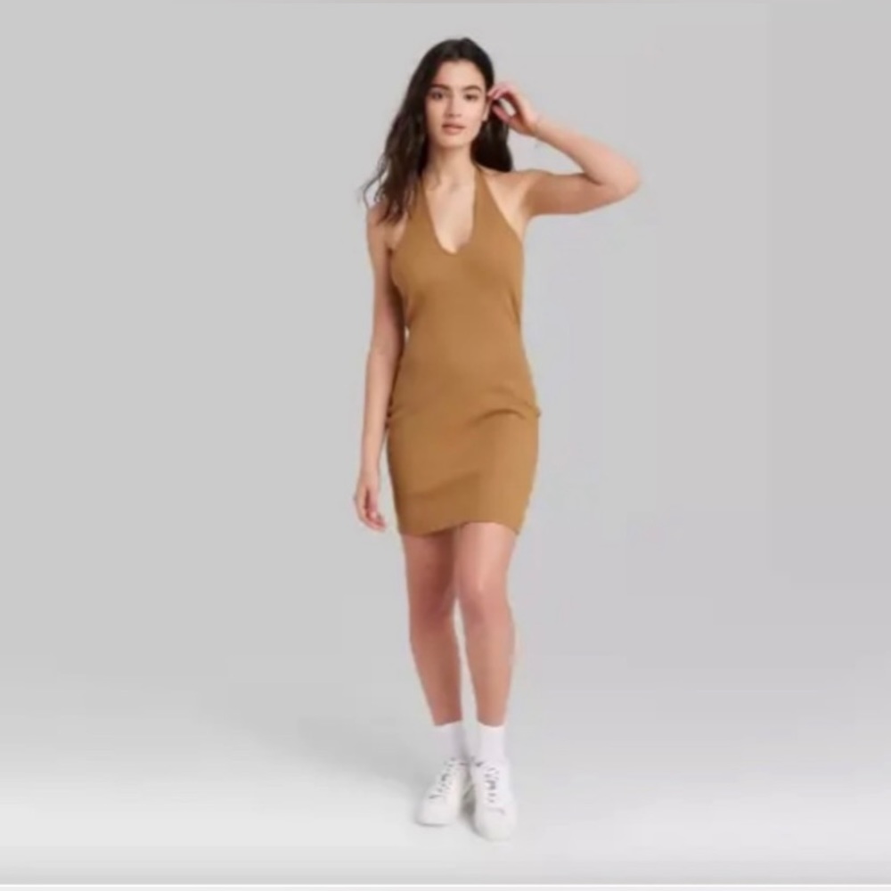 NWT Wild fable halter dress